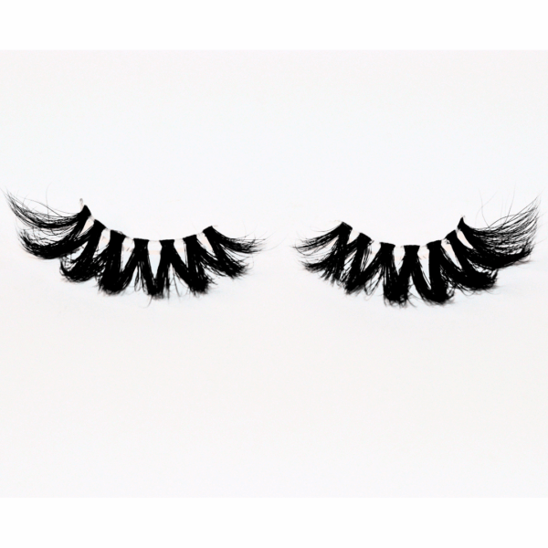 Klutch Kosmo Powerful 22mm Mink Lash - Ultra-Dramatic, Bold Spiked Design