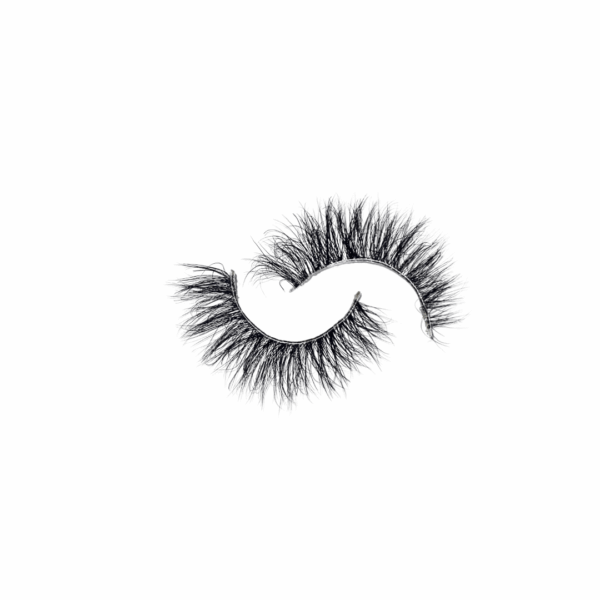 Klutch Kosmo Elegance 16mm Mink Lashes – Soft, Reusable, Clear Band for Seamless Blending