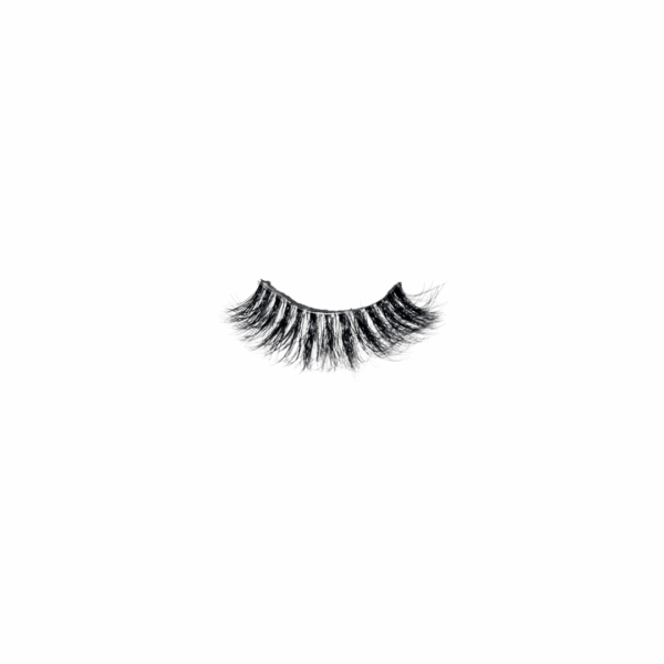 Klutch Kosmo Graceful 16mm Mink Lashes – Soft, Reusable, Clear Band for Natural Look
