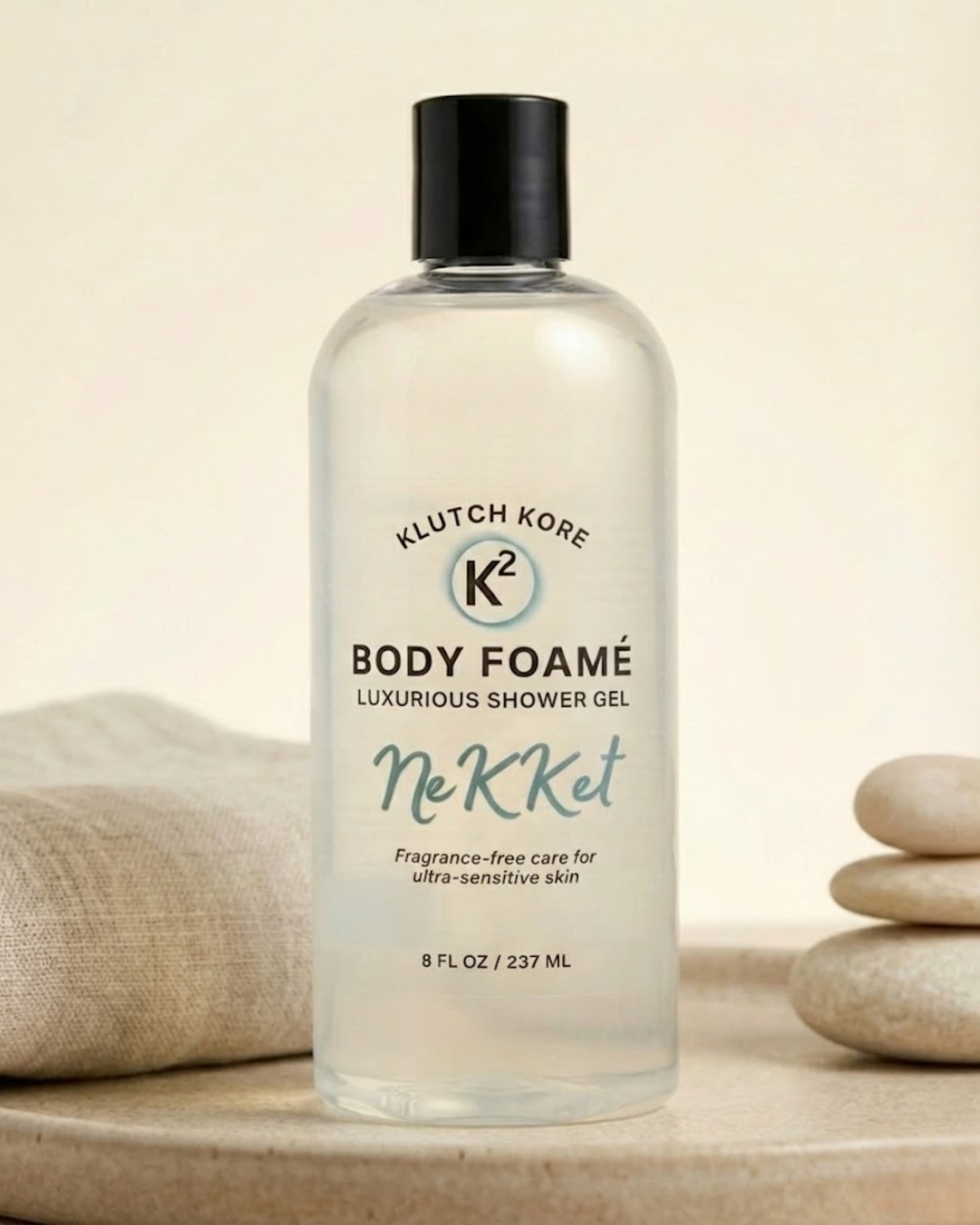 NeKKet Body Foam — High-Foam Hydrating Shower Gel